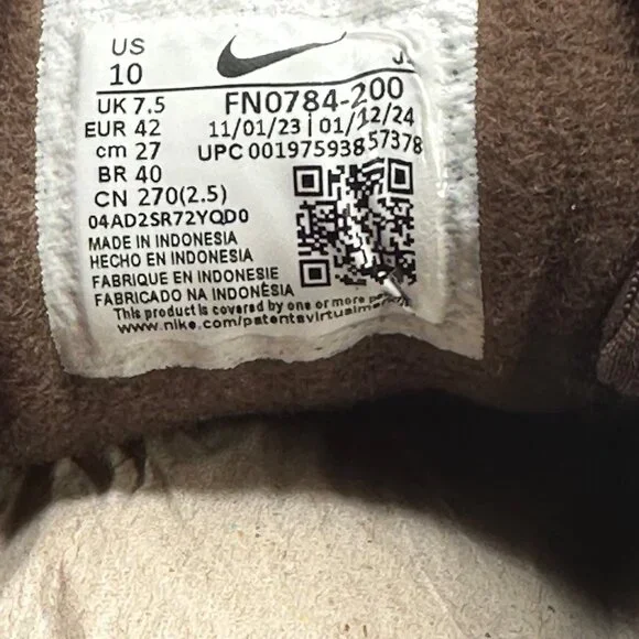 Women's Nike Air Max Solo Baroque Brown  Sneakers FN0784-200 Size 10 - Picture 11 of 11